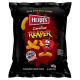 Herrs Carolina Reaper Cheese Curls   113g GOODS M&S   