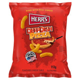 Herrs Deep Dish Pizza Cheese Curls   113g GOODS M&S   