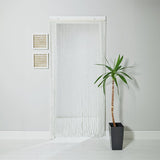 Argos Home beaded door curtain white 90x190cm, UK version