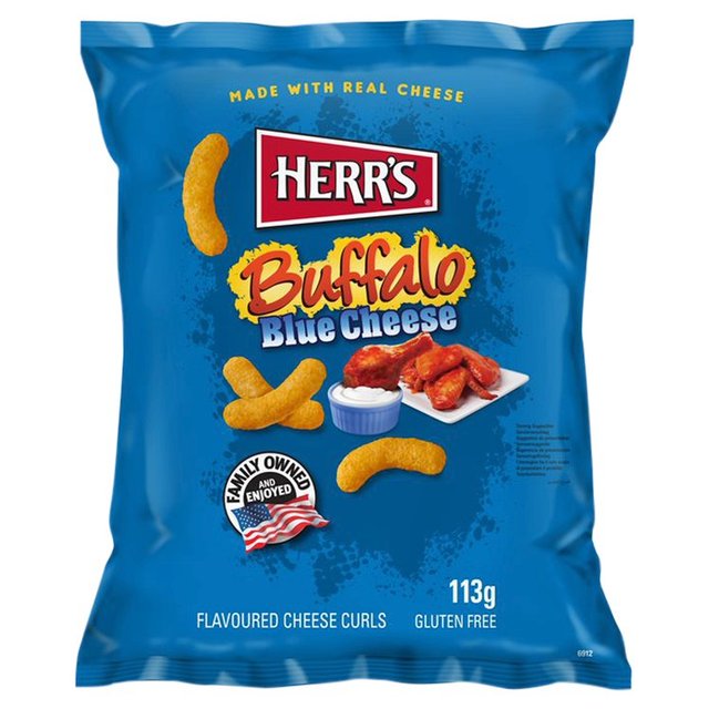 Herrs Buffalo Blue Cheese Curls   113g