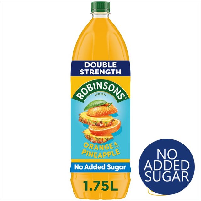 Robinsons Double Strength Orange & Pineapple Squash   1.75L GOODS M&S   