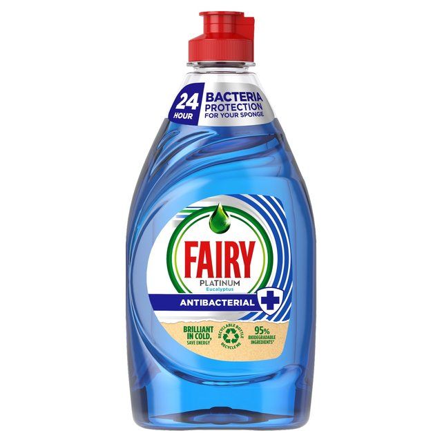 Fairy Antibacterial Eucalyptus Washing Up Liquid   383ml GOODS M&S   