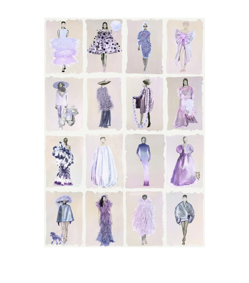 Cole & Son Harrods wallpaper Lavender Pearl 70cm x 10m (British brand)