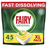 Fairy All In One Lemon Dishwasher Tablets   45 per pack GOODS M&S   