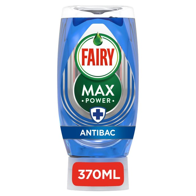 Fairy Max Power Antibac Washing Up Liquid   370ml GOODS M&S   