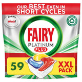 Fairy Platinum Plus Lemon Dishwasher Tablets   59 per pack GOODS M&S   