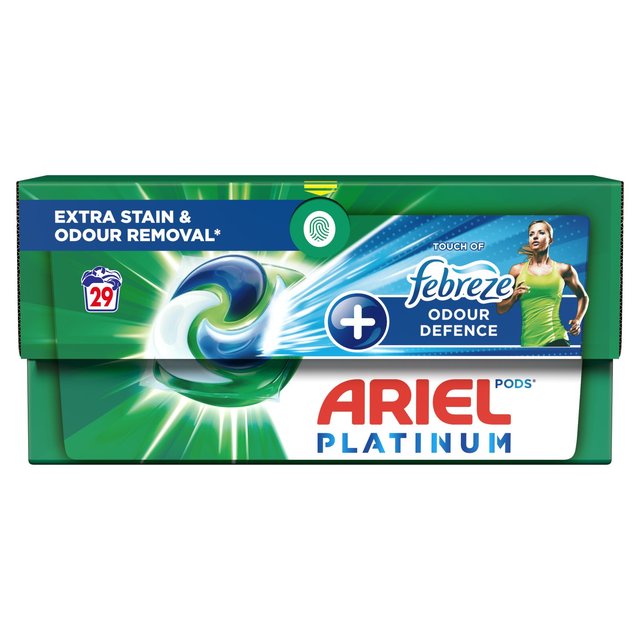 Ariel with Febreze Pods Washing Capsules 29 Washes   29 per pack