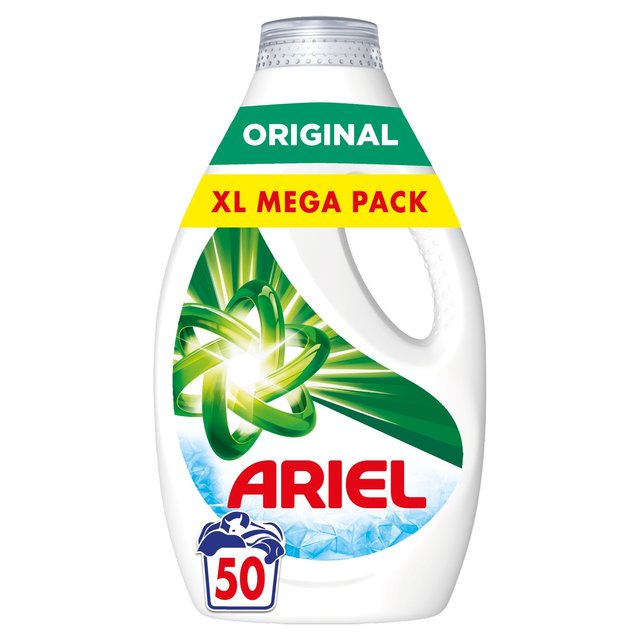 Ariel Original Washing Liquid 50 Washes   1.65L GOODS M&S   