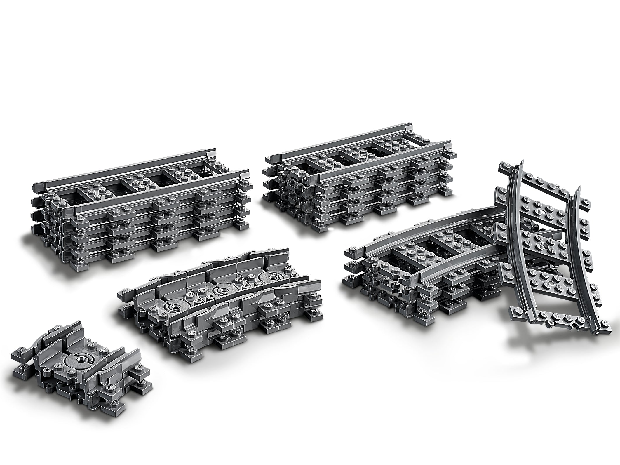LEGO train tracks 60205 20 pieces, imported from the UK