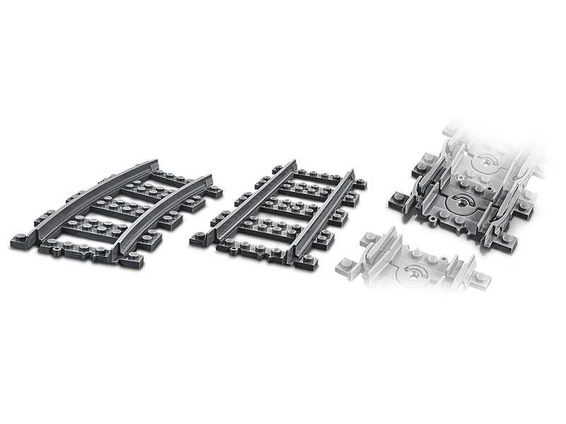 LEGO train tracks 60205 20 pieces, imported from the UK