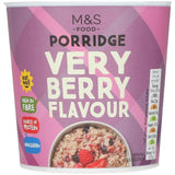 M&S Very Berry Flavour Porridge Pot   70g GOODS M&S   