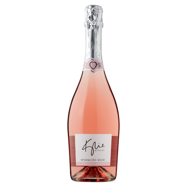 Kylie Minogue 0% Sparkling Rose   75cl GOODS M&S   