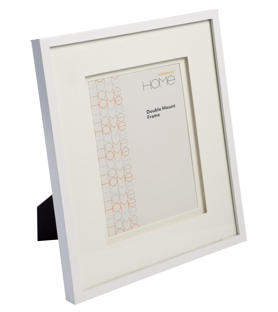 Sainsbury's Home White Double Mount Frame - 4x6