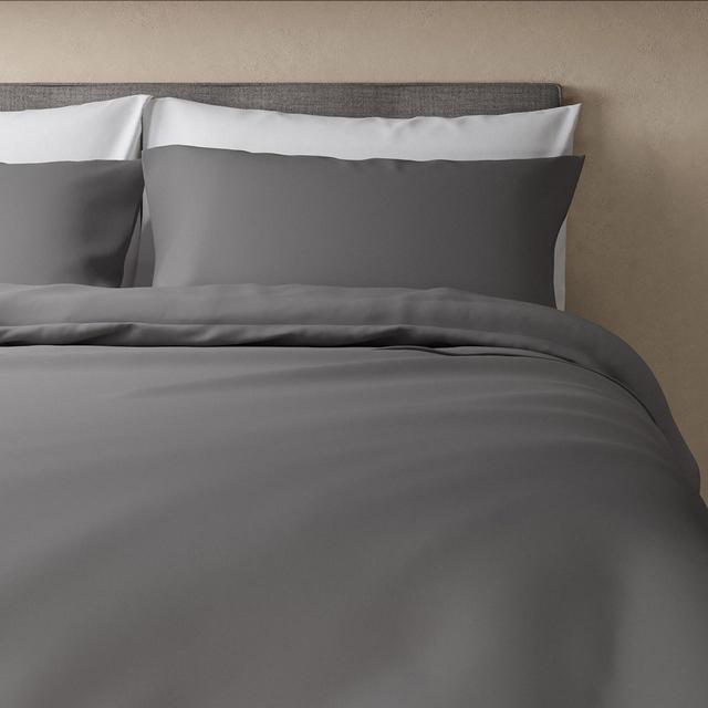 M&S Egyptian Cotton 230 Thread Count Duvet Cover Slate GOODS M&S   