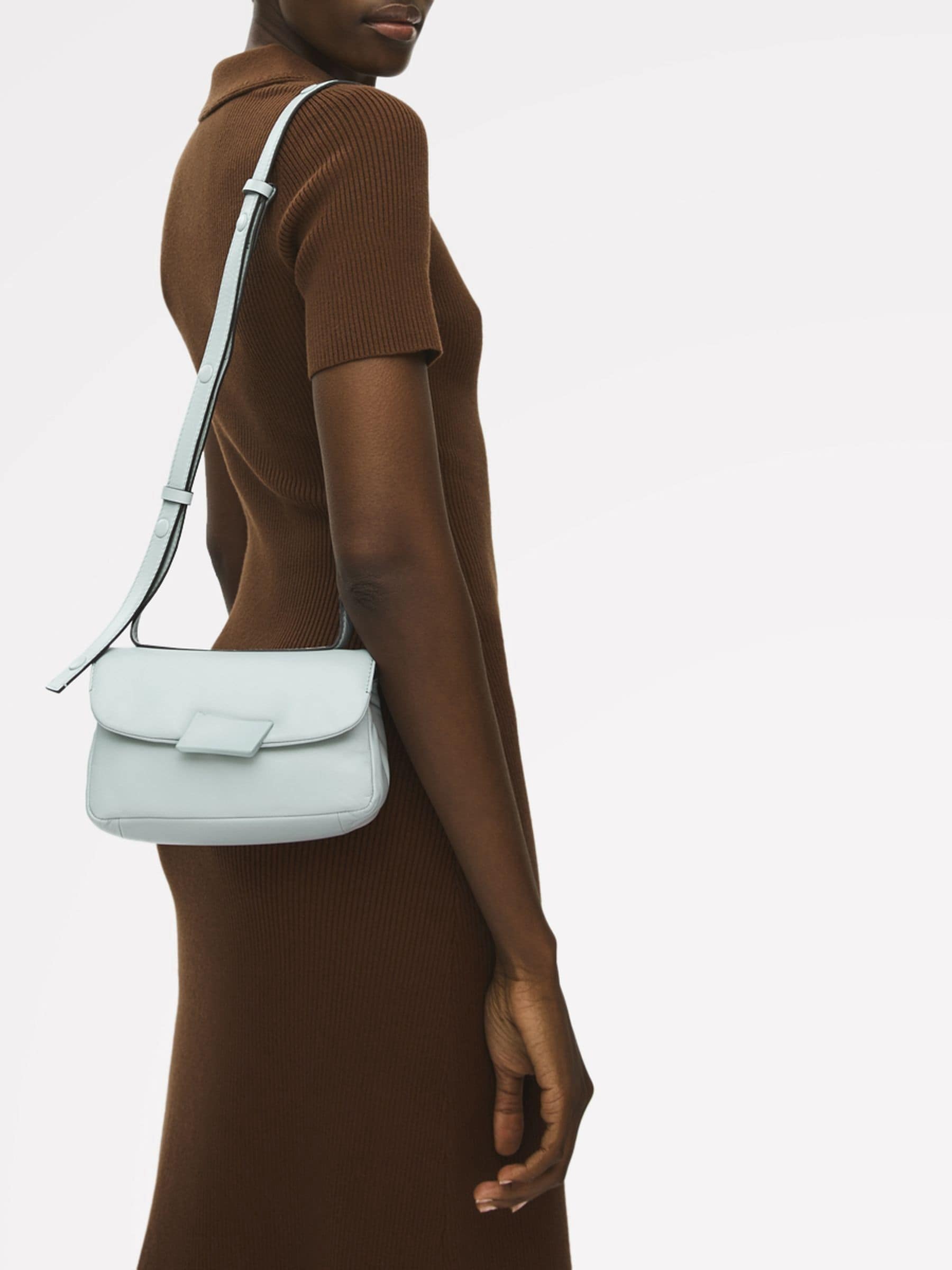 Radley Belsize puffy shoulder bag sky blue - British product
