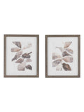 Gallery Home framed art set, natural rhythm design - British product