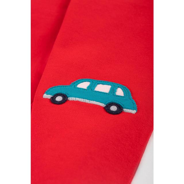 Frugi Switch Character Crawlers True Red/Cars 0-5 Years