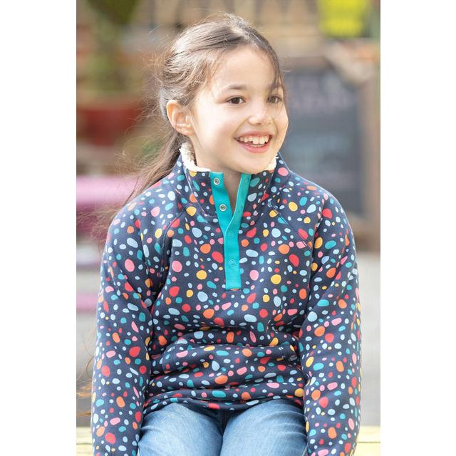 Frugi Switch Snuggle Fleece Indigo Dalmatian 12 months-5 years GOODS M&S   