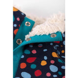 Frugi Switch Snuggle Fleece Indigo Dalmatian 12 months-5 years GOODS M&S   