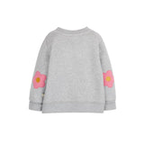 Frugi Switch Easy On Jumper Grey Marl/Rabbit 0-5 Years GOODS M&S   