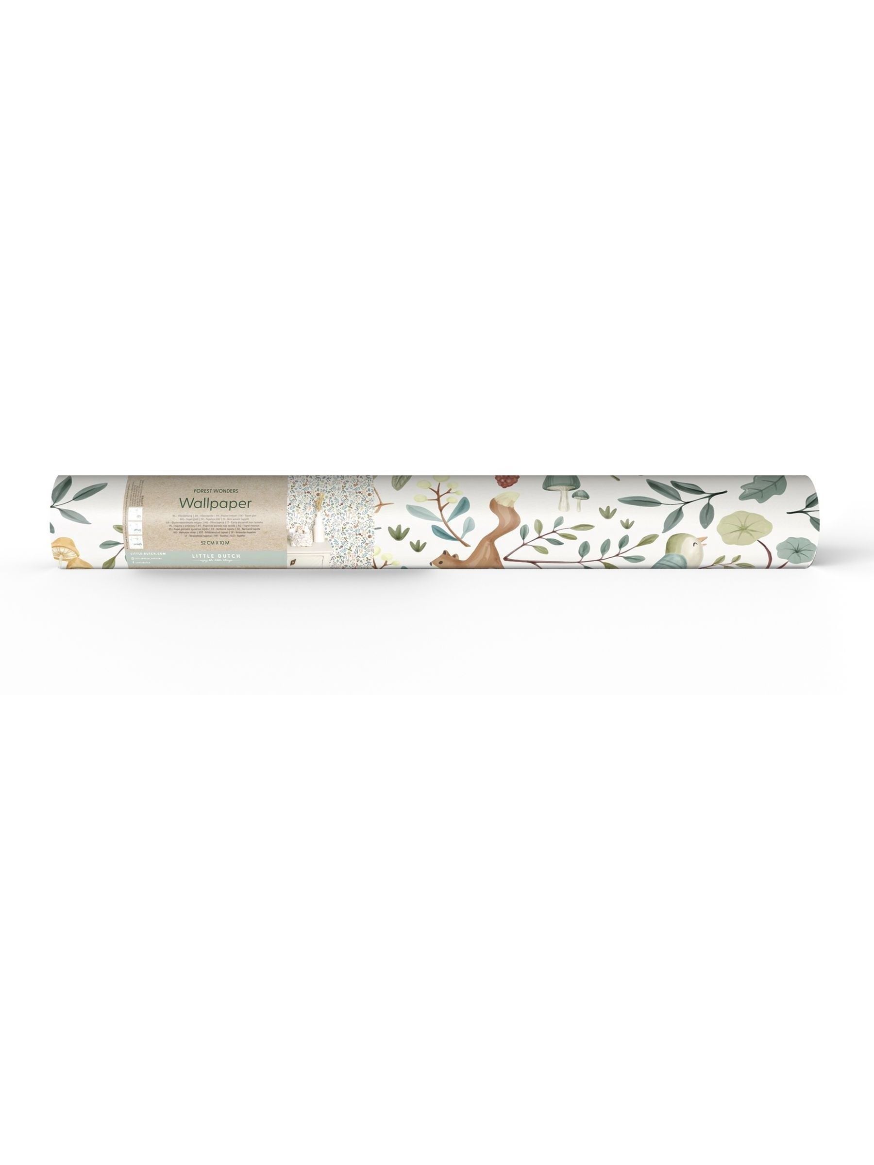 Little Dutch Multicolour Forest Wonders wallpaper 10m x 52cm, UK version