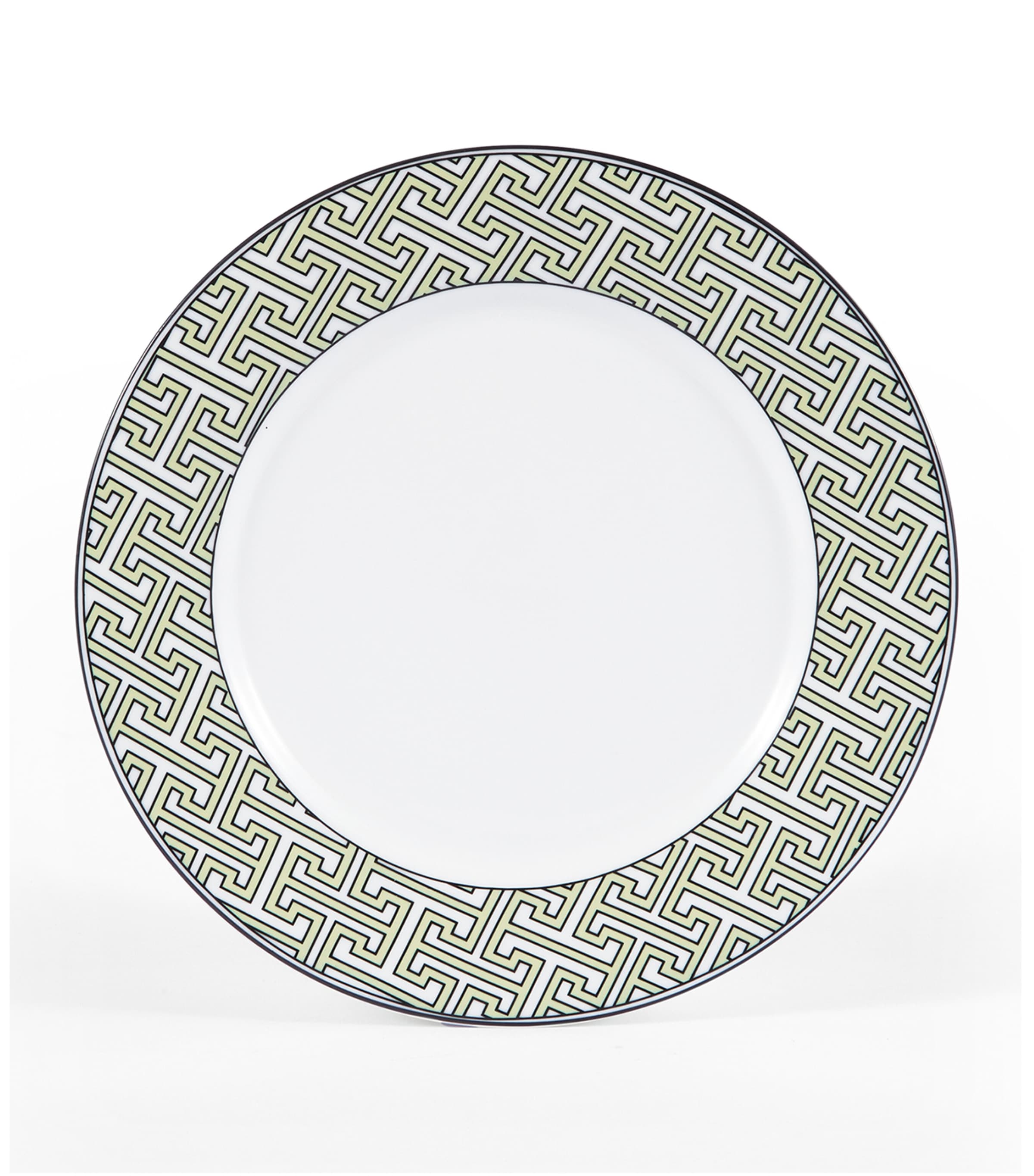 O.W. London geometric maze dinner plates set of 2 26cm, imported from the UK