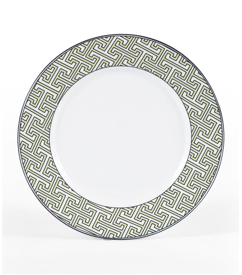 O.W. London geometric maze dinner plates set of 2 26cm, imported from the UK