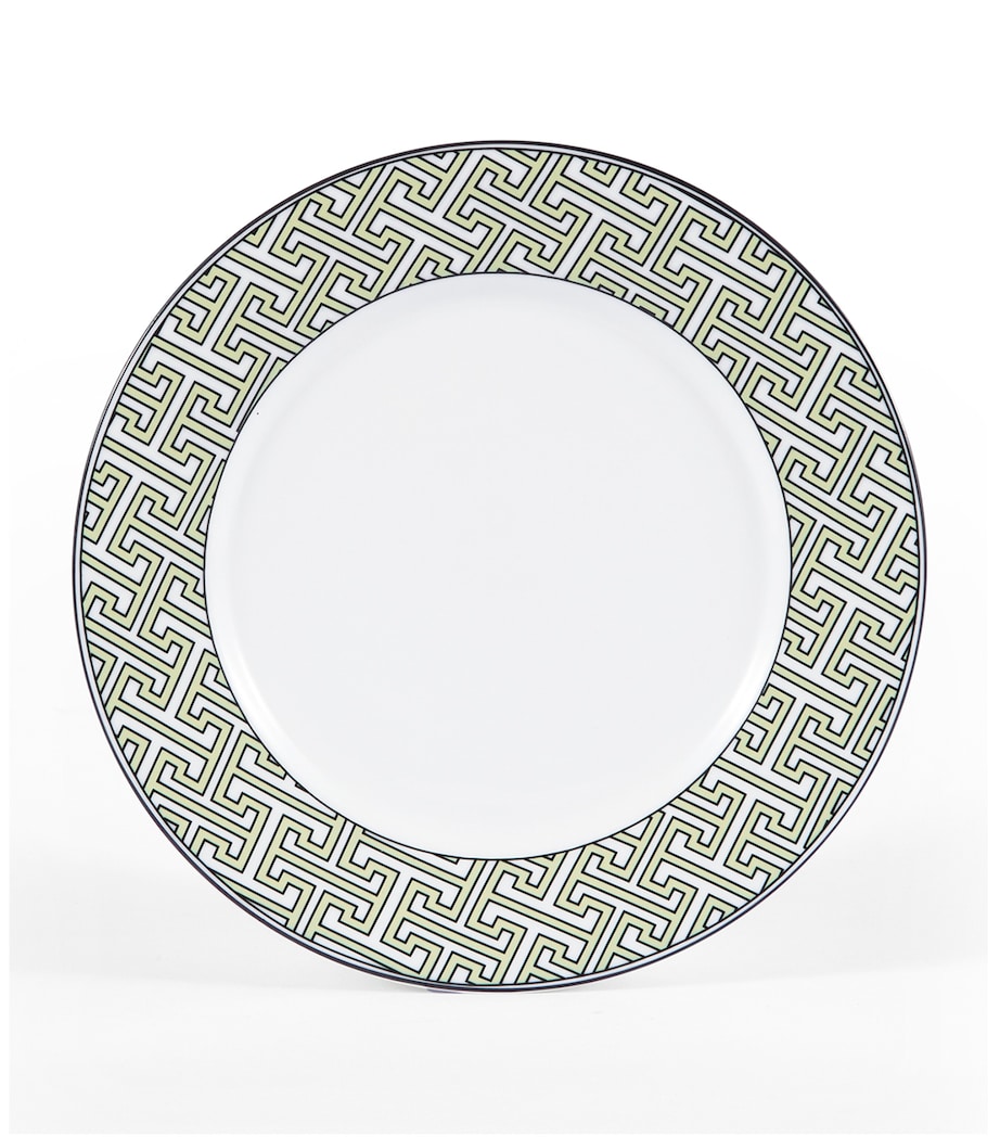 O.W. London geometric maze dinner plates set of 2 26cm, imported from the UK