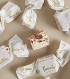 Harrods chocolate and macadamia honey nougat box 160g, UK version