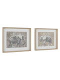 Gallery Home Grey The Entry Framed Art Set of 2, UK version