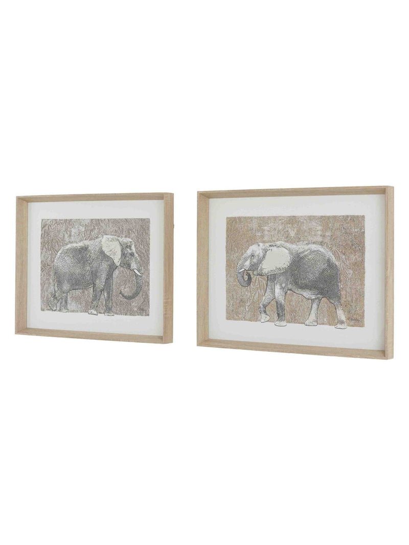 Gallery Home Grey The Entry Framed Art Set of 2, UK version