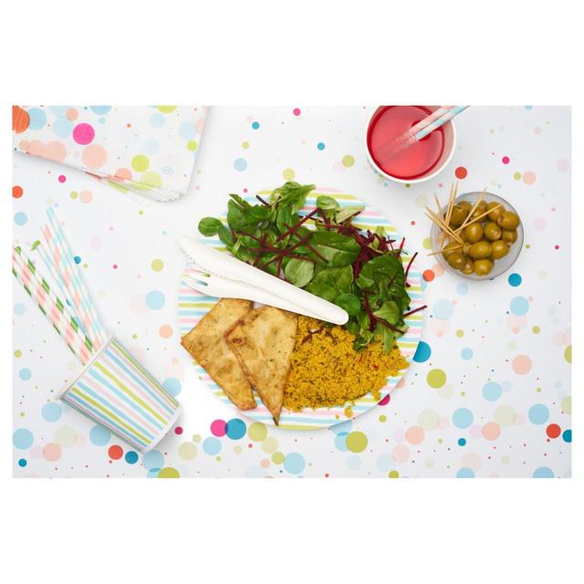 Stripes Recyclable Paper Party Plates   10 per pack GOODS M&S   