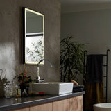 Habitat LED backlit demister touch mirror 70x50 - British product