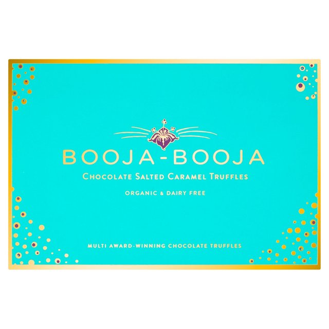 Booja-Booja Dairy Free Chocolate Salted Caramel Truffles   184g GOODS M&S   