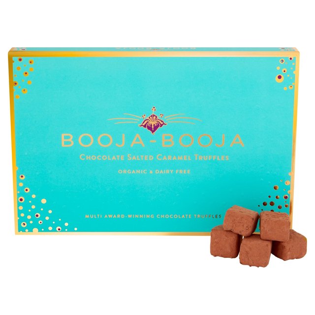 Booja-Booja Dairy Free Chocolate Salted Caramel Truffles   184g