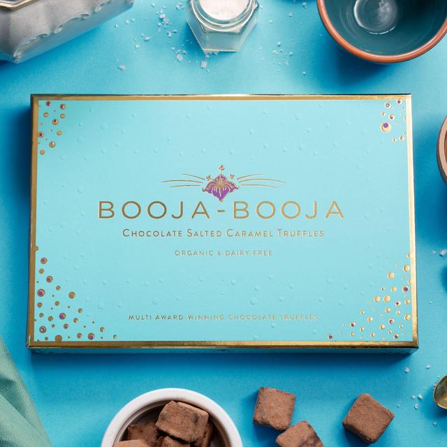 Booja-Booja Dairy Free Chocolate Salted Caramel Truffles   184g GOODS M&S   