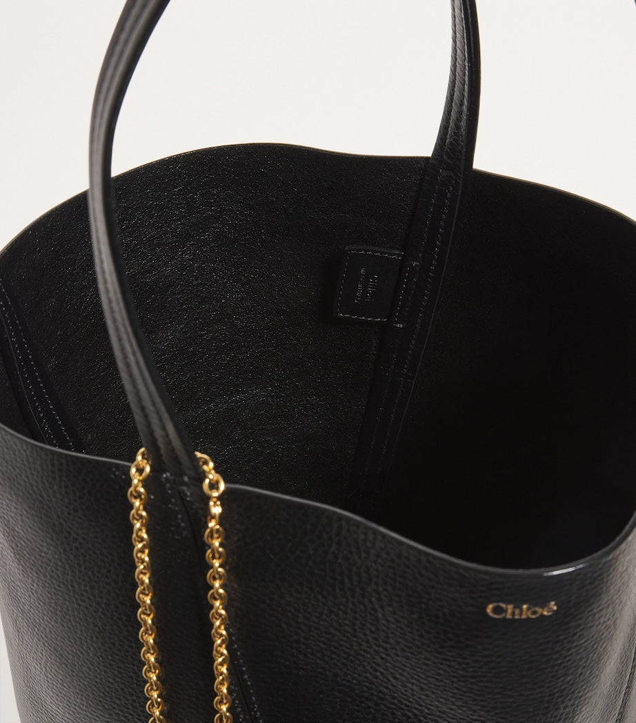 Chloé medium Spin Tote calfskin handbag, UK version