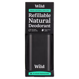 Wild Men's Black Case and Fresh Cotton and Sea Salt Deodorant   40g GOODS M&S   