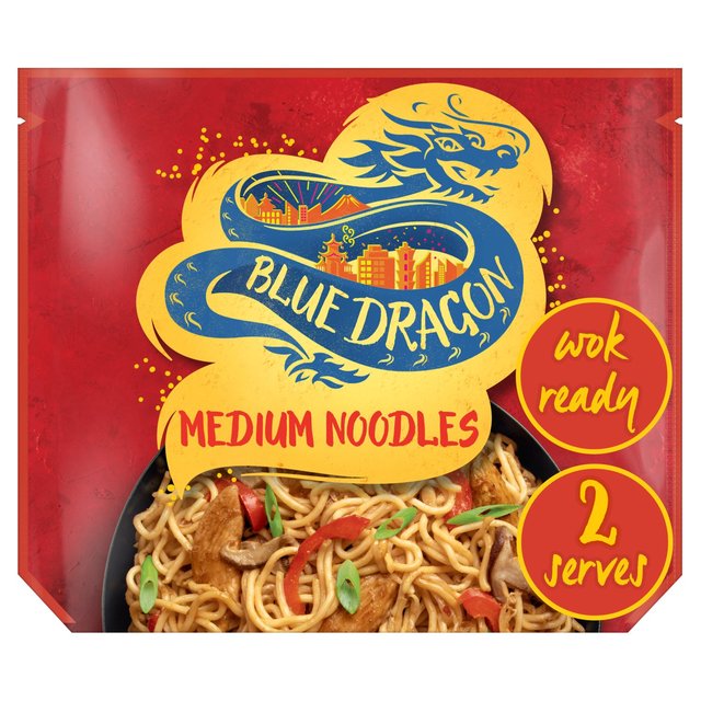 Blue Dragon Medium Wok Ready Noodles   300g GOODS M&S   