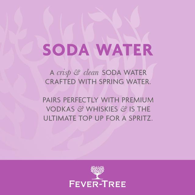 Fever-Tree Premium Soda Water   500ml GOODS M&S   