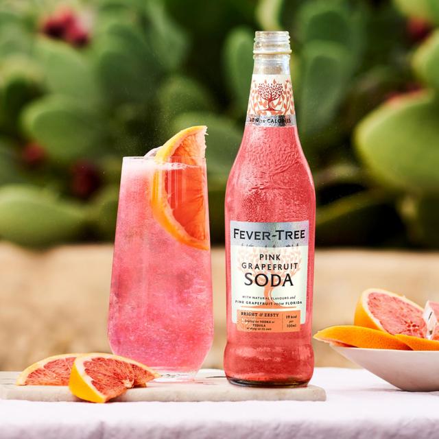 Fever-Tree Pink Grapefruit Soda   500ml GOODS M&S   