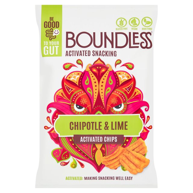 Boundless Chipotle & Lime Chips Sharing Bag   80g