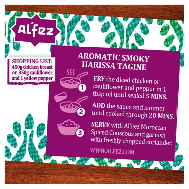 Al'Fez Smoky Harissa Sauce   450g GOODS M&S   