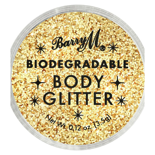Barry M Cosmetics Bio Body Glitter Gold Mine GOODS Boots   