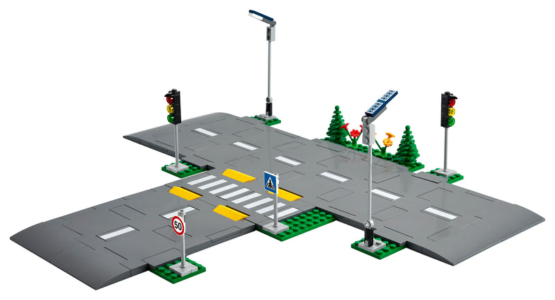 LEGO City Road Plates 112-piece construction set for young builders, UK version