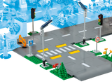 LEGO City Road Plates 112-piece construction set for young builders, UK version
