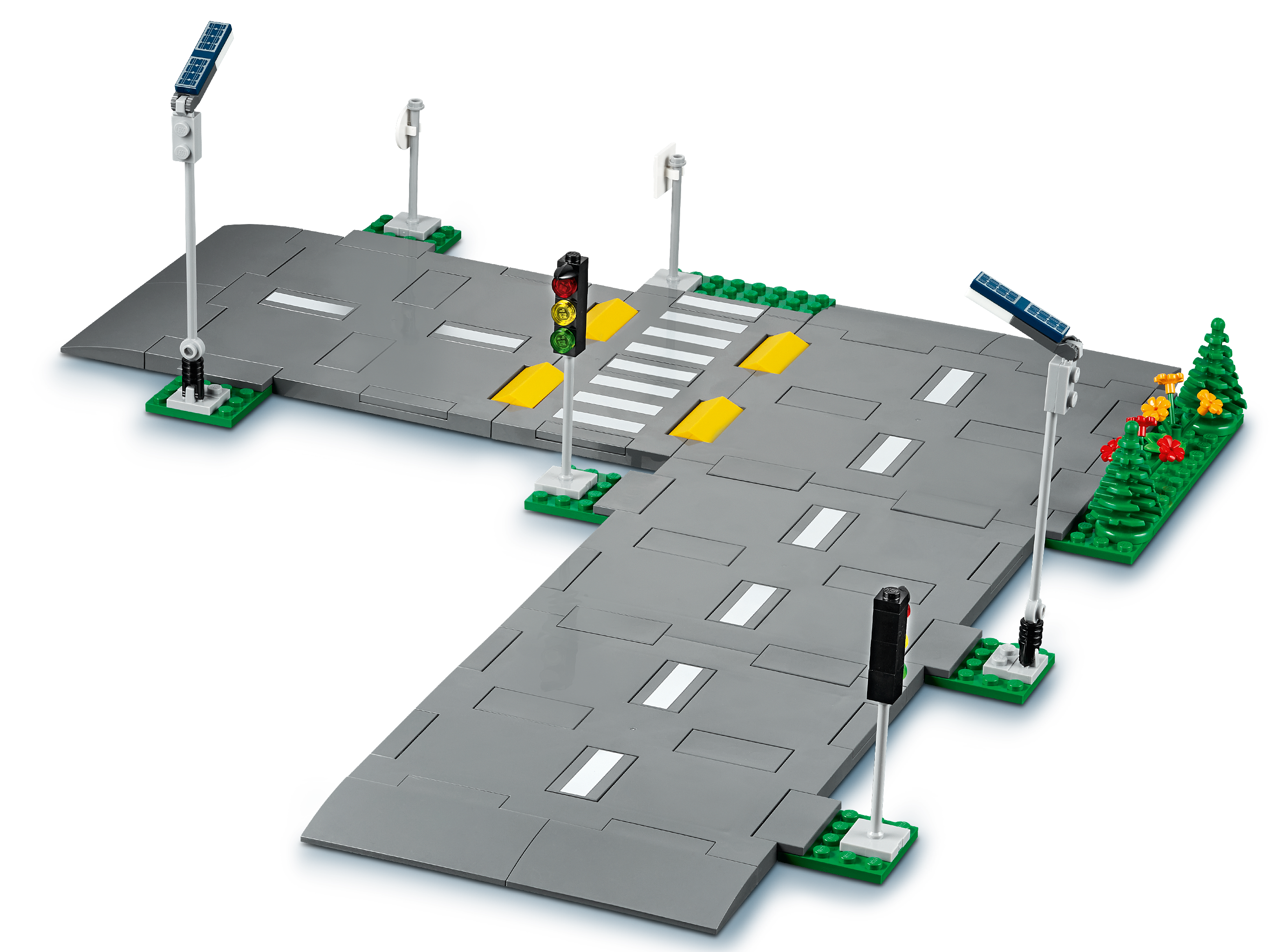 LEGO City Road Plates 112-piece construction set for young builders, UK version