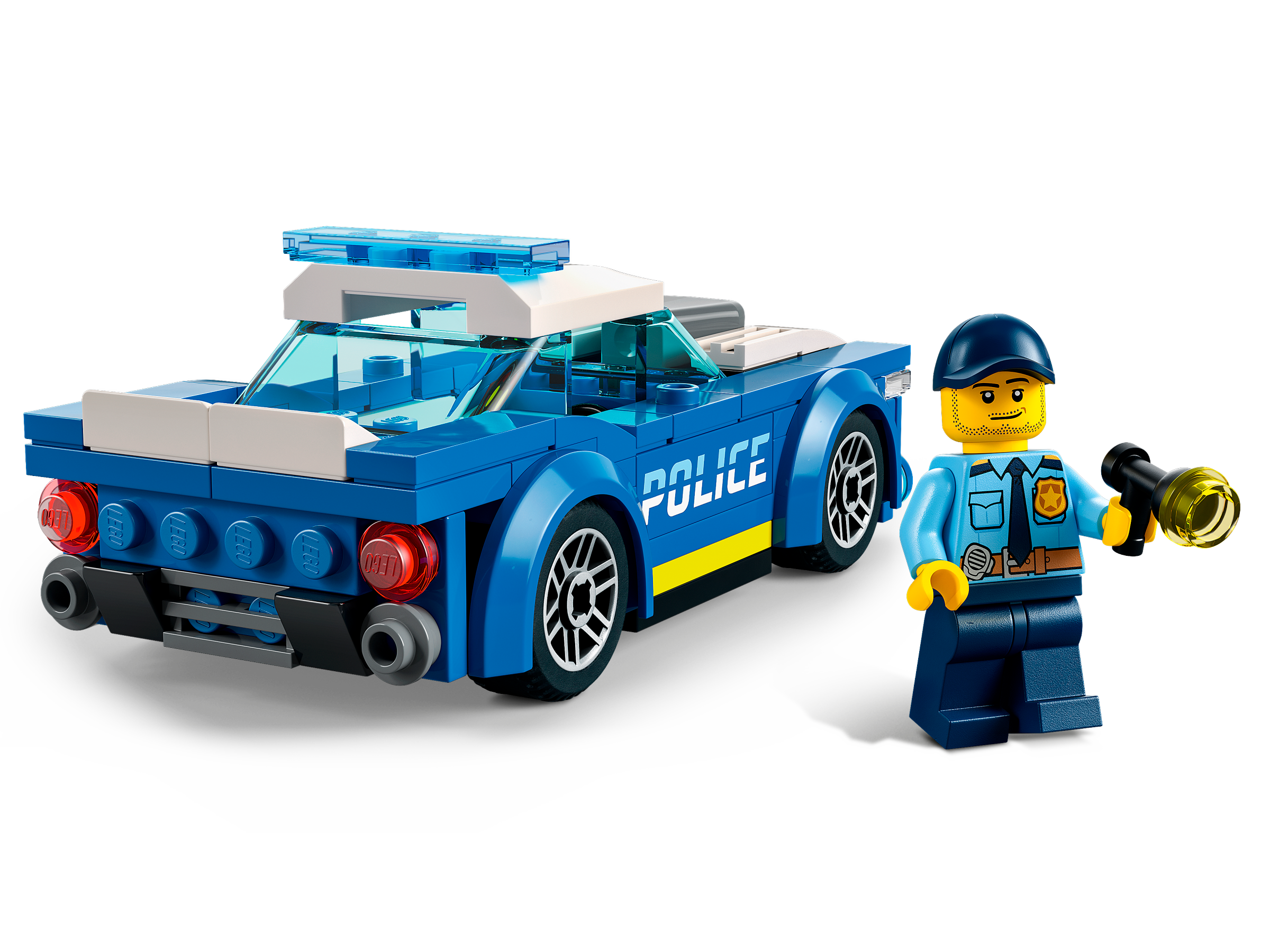 LEGO Police Car building set 94 pieces, imported from the UK