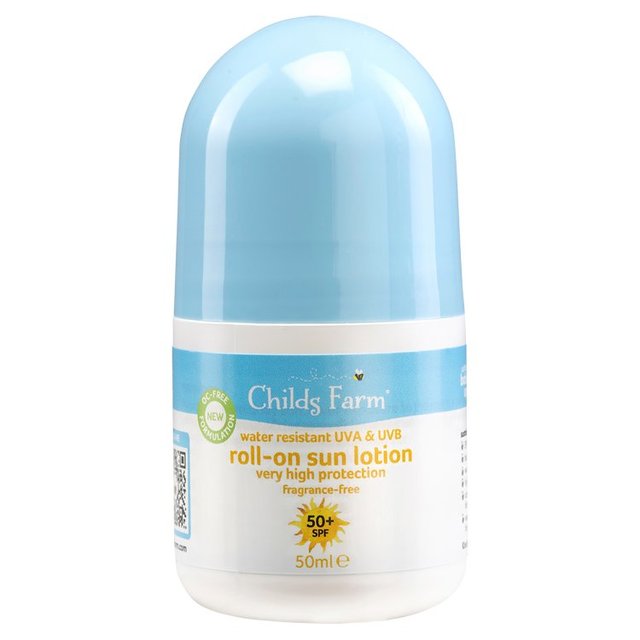 Childs Farm 50+ SPF Roll-On Sun Lotion   50ml GOODS M&S   