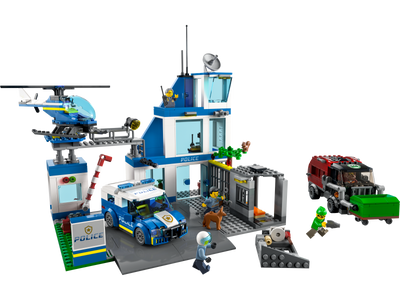 LEGO City Polizeistation Bauset 668 Teile